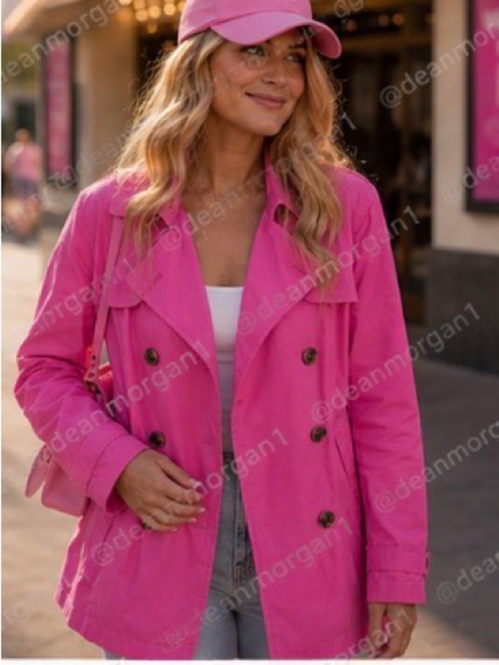 Gap Pink Double Breasted Trench Jacket
Lightweight Coat Women's large - Picture 2 of 16